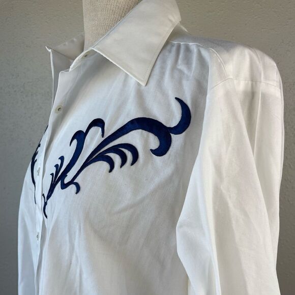 Wanted! Western Button Down Shirt Size M (10/12) EUC - Picture 4 of 7